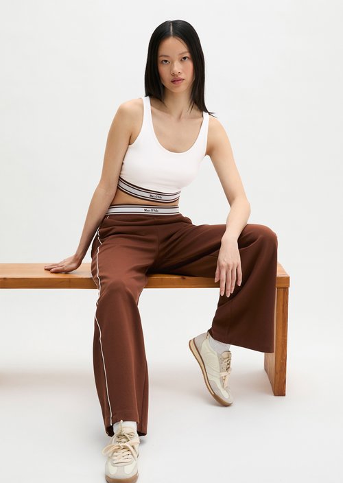 MOP Club '67 Bralette Athletics — White