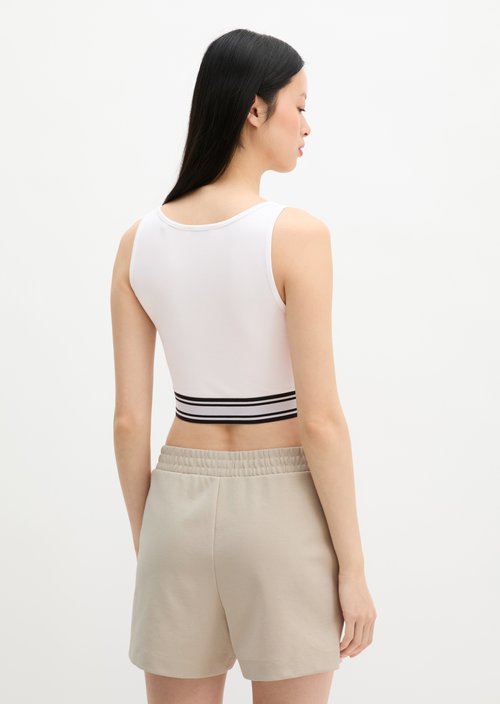 MOP Club '67 Bralette Athletics — White