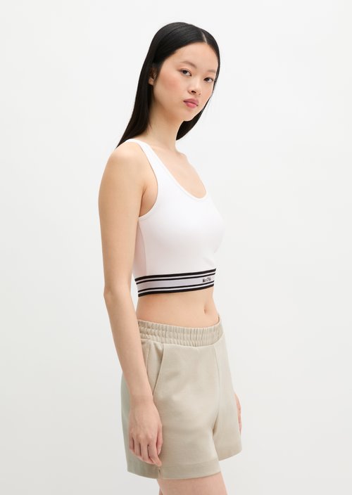 MOP Club '67 Bralette Athletics — White