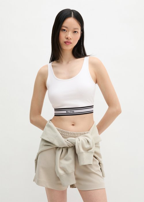 MOP Club '67 Bralette Athletics — White