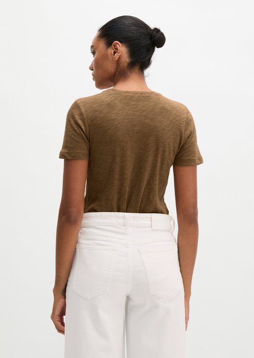 DfC T-Shirt loose — Burnt Brown