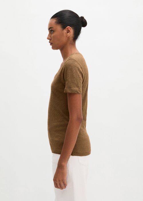 DfC T-Shirt loose — Burnt Brown