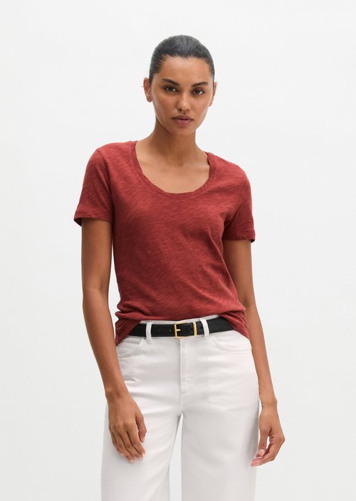 DfC T-Shirt loose — Tall Poppy