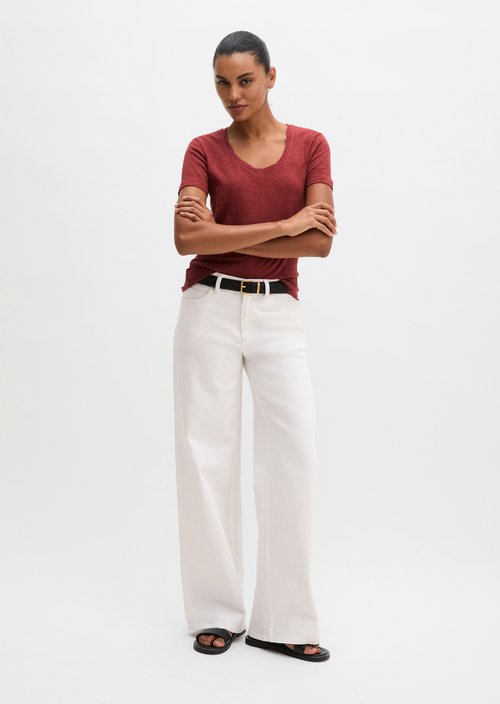 DfC T-Shirt loose — Tall Poppy