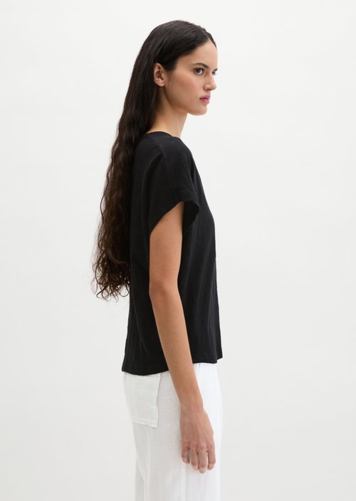 T-shirt loose — Black