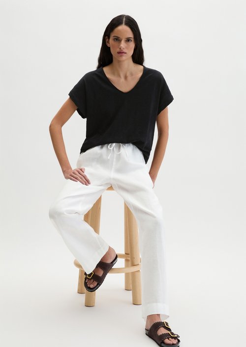 T-shirt loose — Black