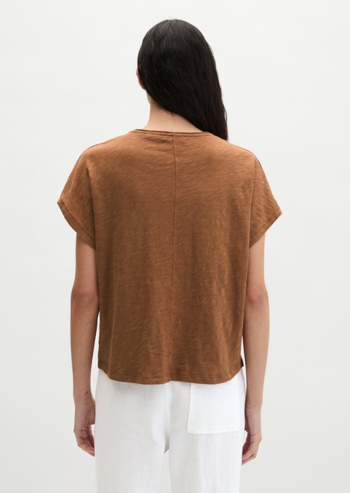 T-shirt loose — Burnt Brown