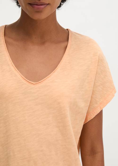 T-Shirt loose Soft Peach in Detailansicht