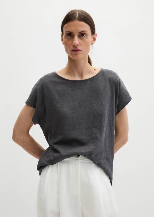 DfC T-Shirt loose Oxide Grey in Frontalansicht