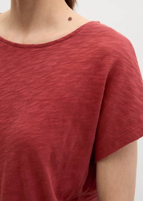 DfC T-Shirt loose Tall Poppy in Detailansicht