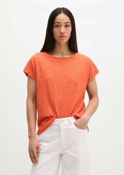 DfC T-Shirt loose Warm Orange in Frontalansicht