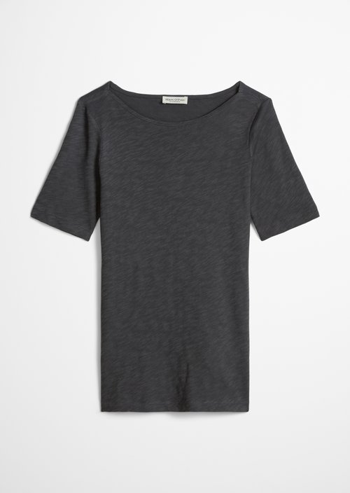 Regular slub jersey T-shirt — Oxide Grey