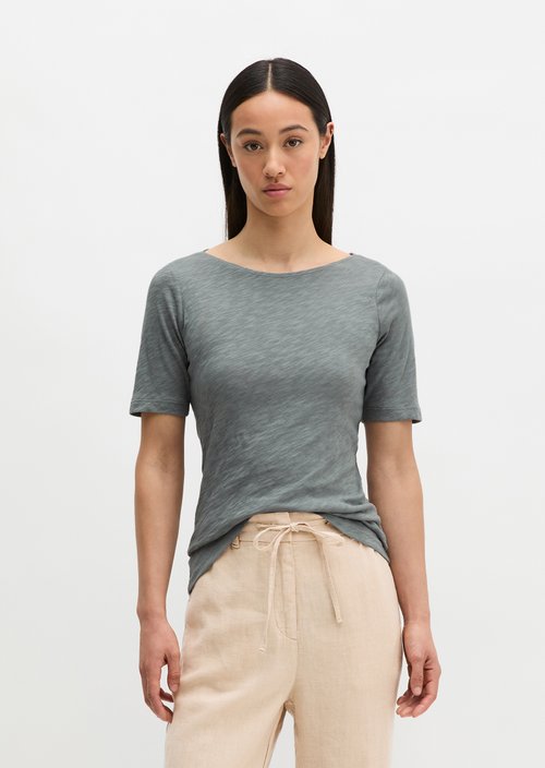 Regular slub jersey T-shirt — Quiet Sea
