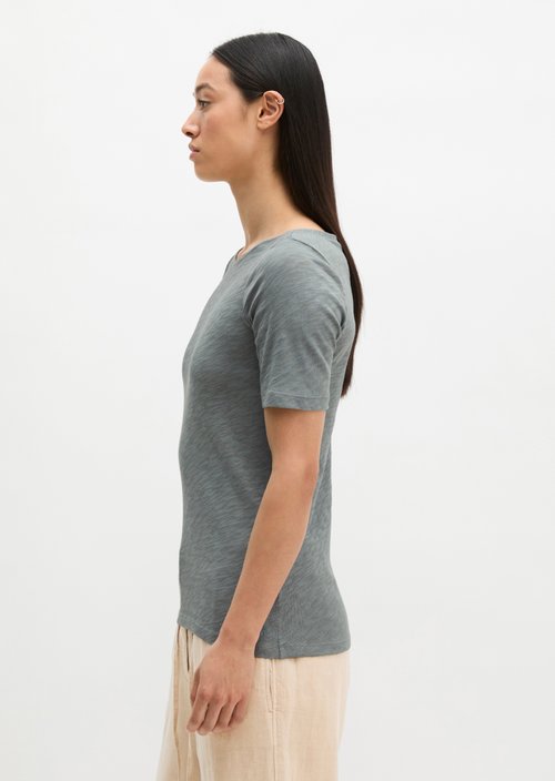 Regular slub jersey T-shirt — Quiet Sea