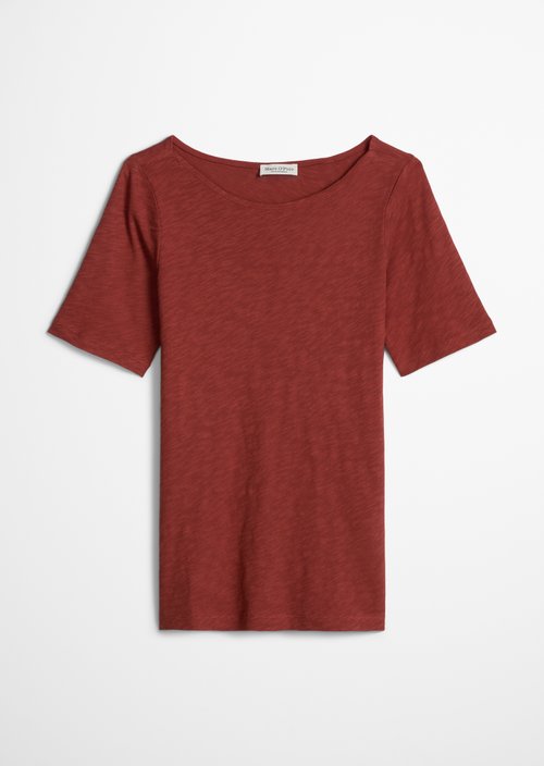 Regular slub jersey T-shirt — Tall Poppy