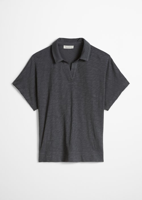 Regular polo-style T-shirt — Oxide Grey