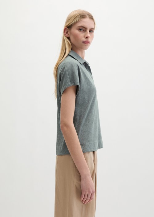 Regular polo-style T-shirt — Quiet Sea