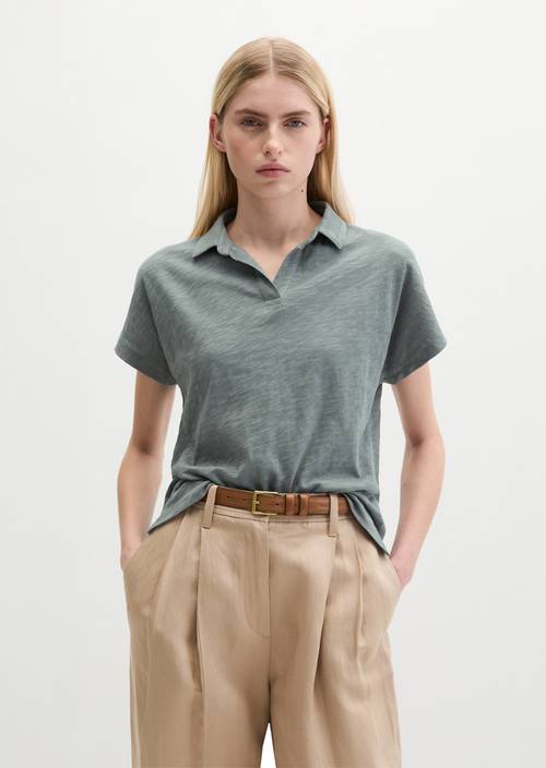 Regular polo-shirt Quiet Sea in vooraanzicht