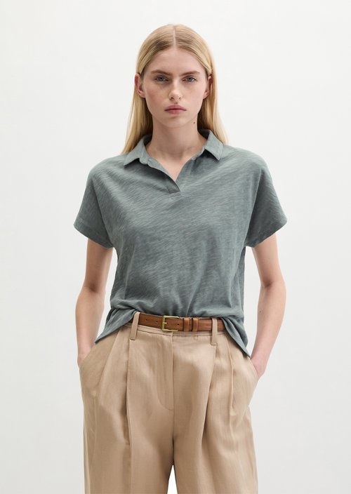 Regular polo-style T-shirt — Quiet Sea