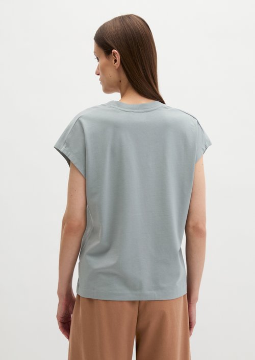 V-neck T-shirt relaxed — Quiet Sea