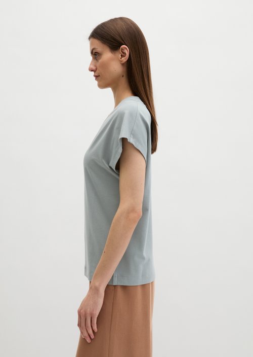 V-neck T-shirt relaxed — Quiet Sea