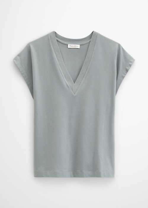 V-neck T-shirt relaxed — Quiet Sea