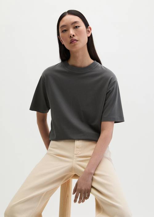 T-Shirt relaxed Oxide Grey in Frontalansicht