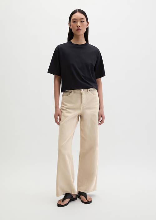 T-Shirt relaxed Deep Night Blue in Frontalansicht