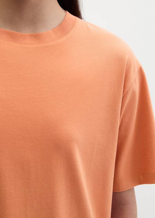 T-Shirt relaxed Warm Orange in Detailansicht
