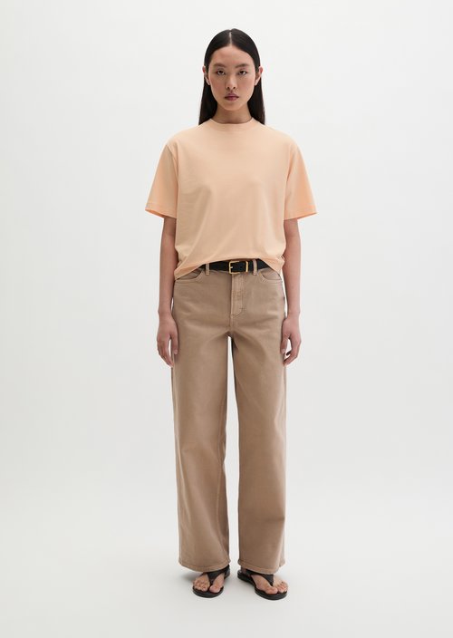 Relaxed T-shirt — Soft Peach