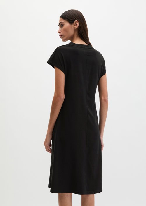 Jersey dress regular — Black