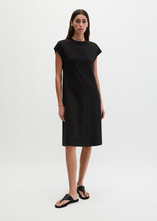 Jersey dress regular — Black