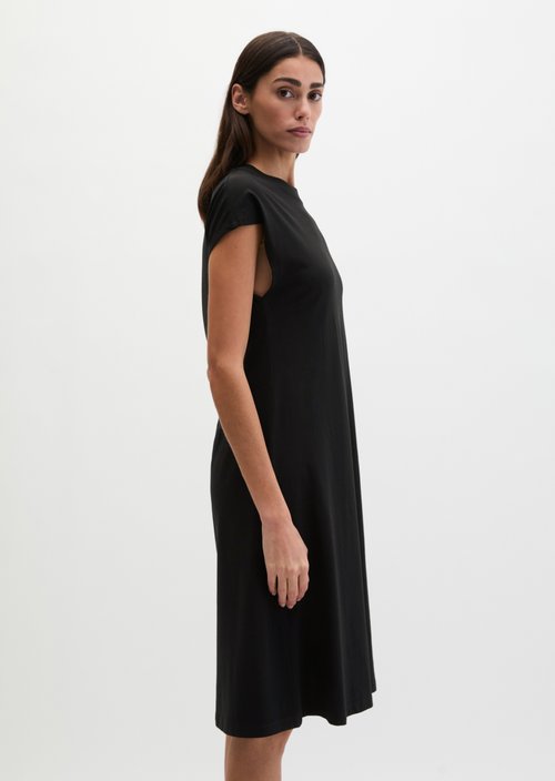Jersey dress regular — Black