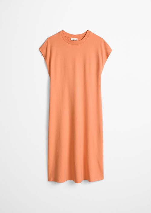 Jersey dress regular — Warm Orange