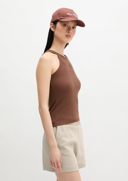 MOP Club '67 Tank Top, Rib — Mid Brown