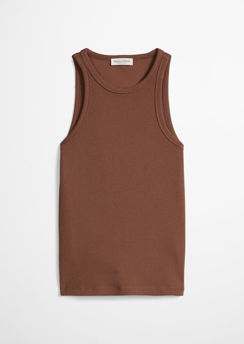 MOP Club '67 Tank Top, Rib — Mid Brown