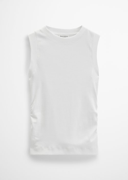 Regular tank top — White