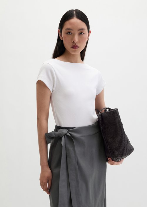 T-shirt slim — White