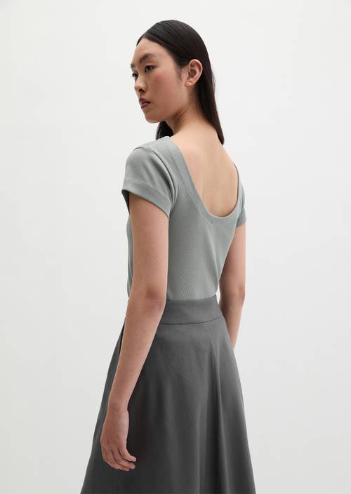 T-Shirt slim Quiet Sea in Frontalansicht