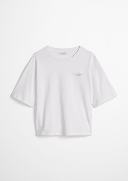 MOP Club '67 T-shirt, oversized, back print — White