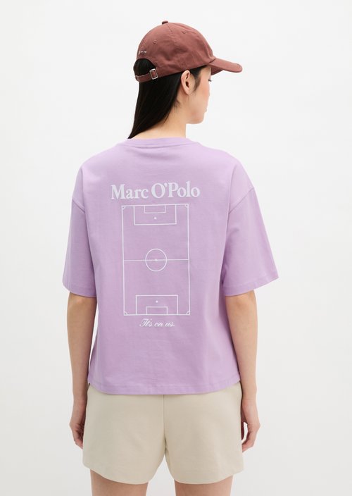 MOP Club '67 T-shirt, oversized, back print — Vibrant Lilac