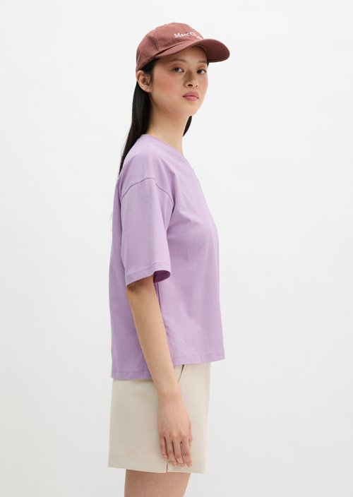 MOP Club '67 T-shirt, oversized, back print — Vibrant Lilac