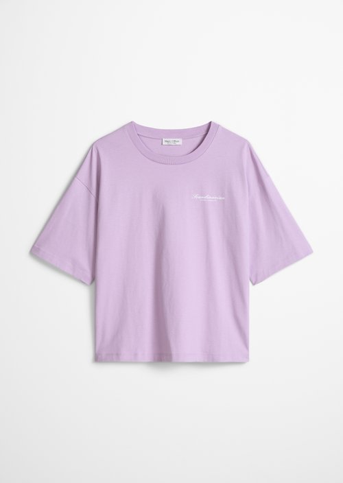 MOP Club '67 T-shirt, oversized, back print — Vibrant Lilac