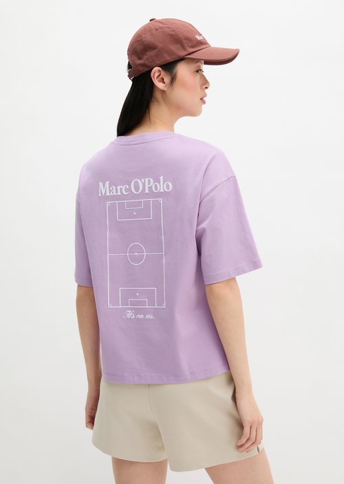 MOP Club '67 T-shirt, oversized, back print — Vibrant Lilac