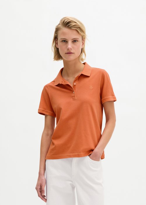 Regular polo shirt — Warm Orange