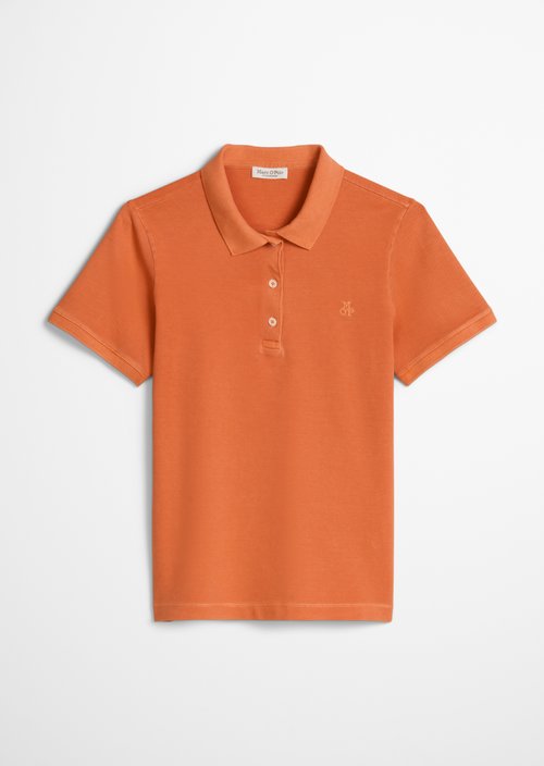 Regular polo shirt — Warm Orange