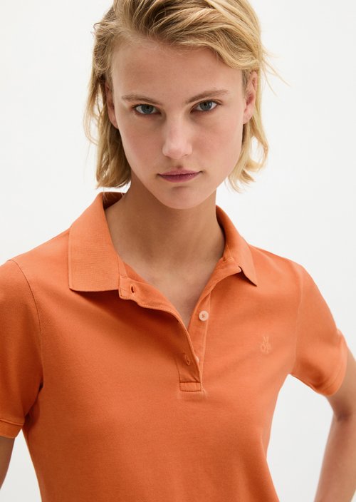 Regular polo shirt — Warm Orange