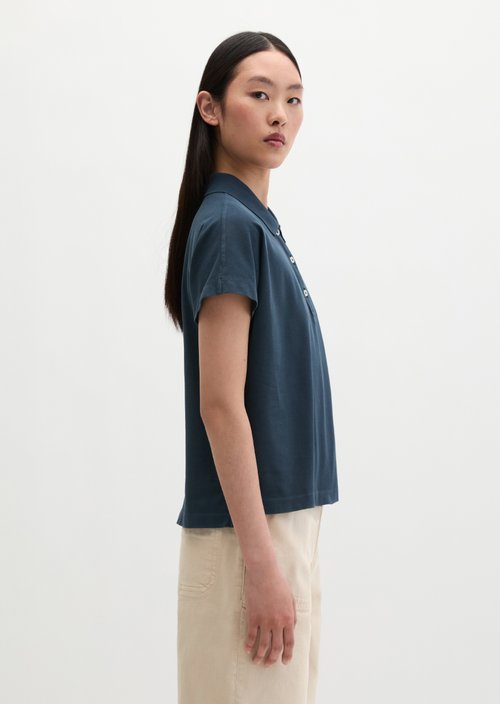 Regular polo shirt — Deep Night Blue