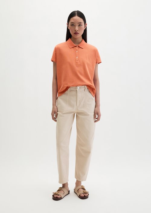 Regular polo shirt — Warm Orange
