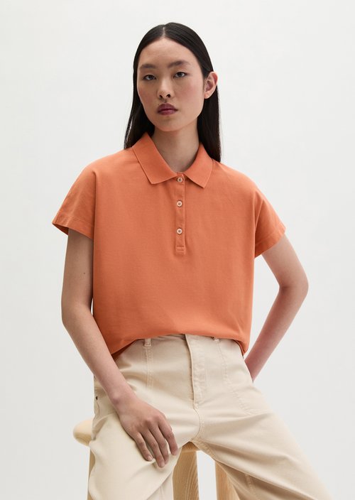 Regular polo shirt — Warm Orange